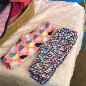 Two Capri Length Leggings